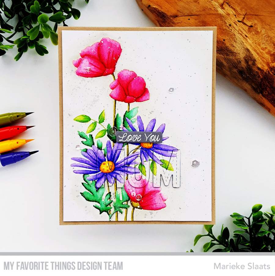 My Favorite Things -In Stitches Alphabet Die-namics - 2