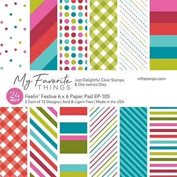 MY FAVORITE THINGS -Feelin' Festive Paper Pad