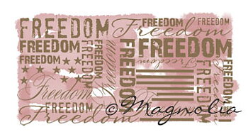 MAGNOLIA SPECIAL STAMP Freedom Background 2012