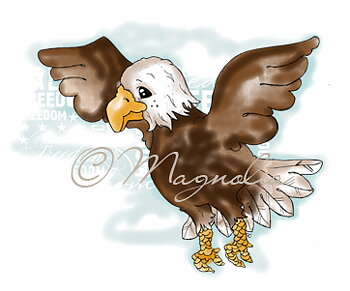 MAGNOLIA SPECIAL STAMP America the Eagle 2012