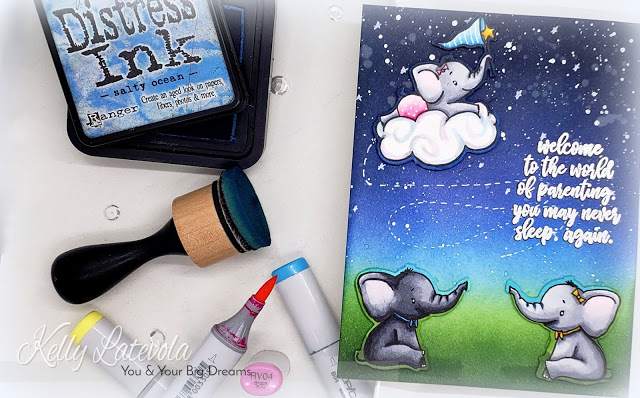 PICKET FENCE STUDIOS -Jungle Babies Clear Stamps - 6