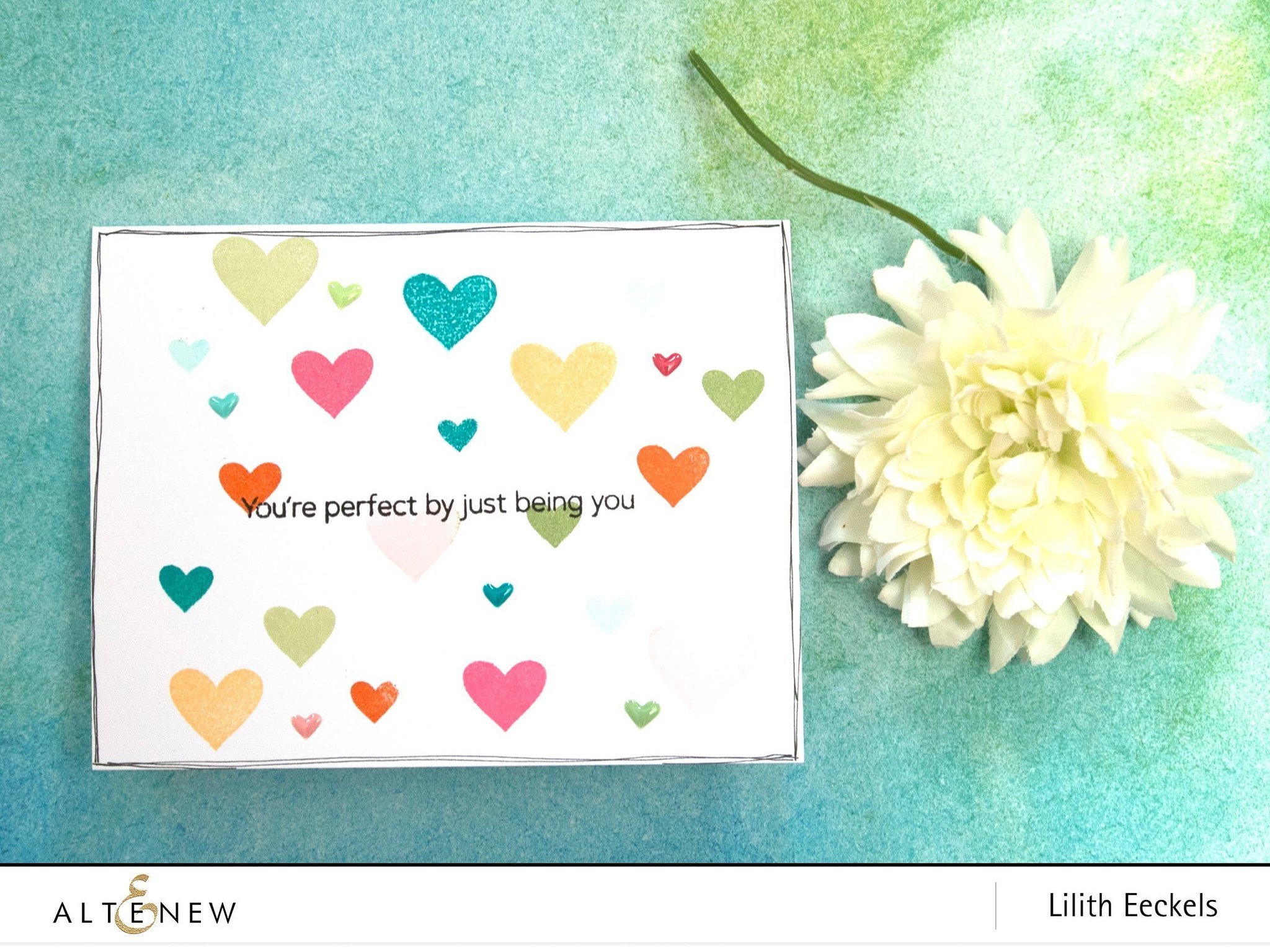 ALTENEW -Love Letters Stamp Set - 3