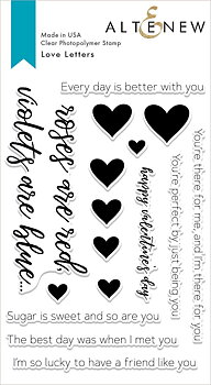 ALTENEW -Love Letters Stamp Set