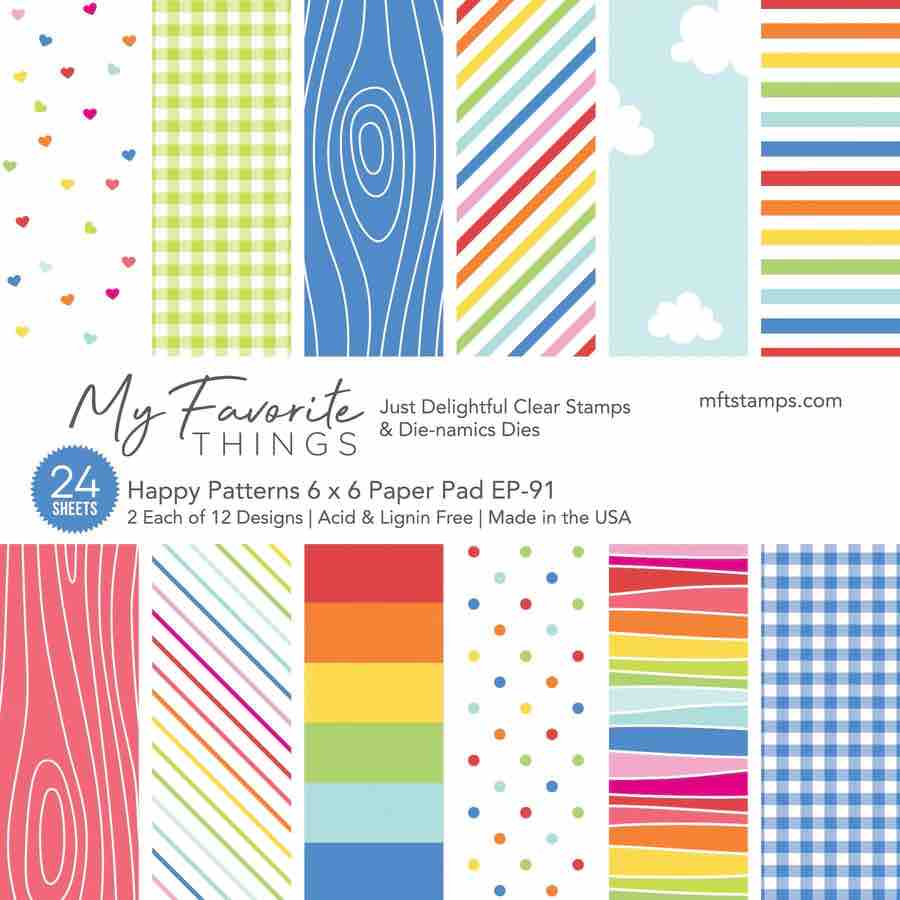 MY FAVORITE THINGS -Happy Patterns Paper Pad