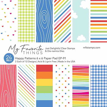 MY FAVORITE THINGS -Happy Patterns Paper Pad