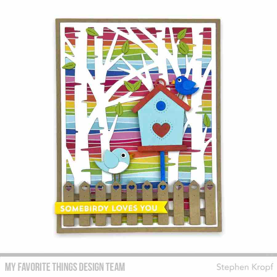 MY FAVORITE THINGS -Happy Patterns Paper Pad - 8