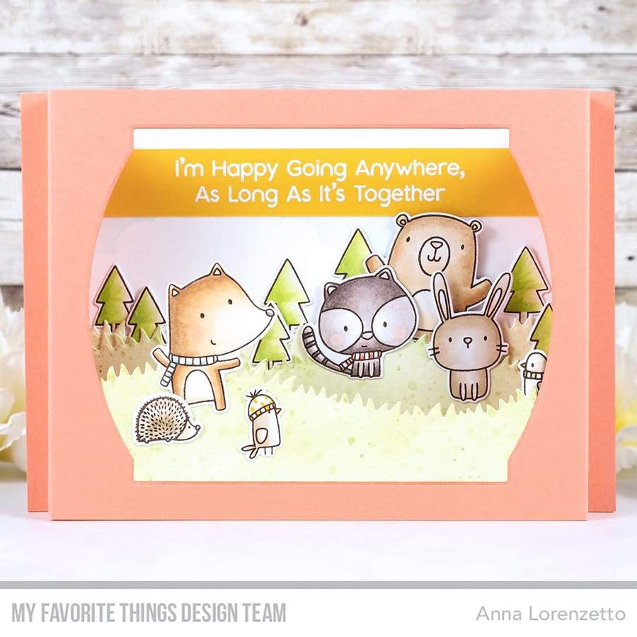 MY FAVORITE THINGS -Better Together  STAMP & DIE SET - 4
