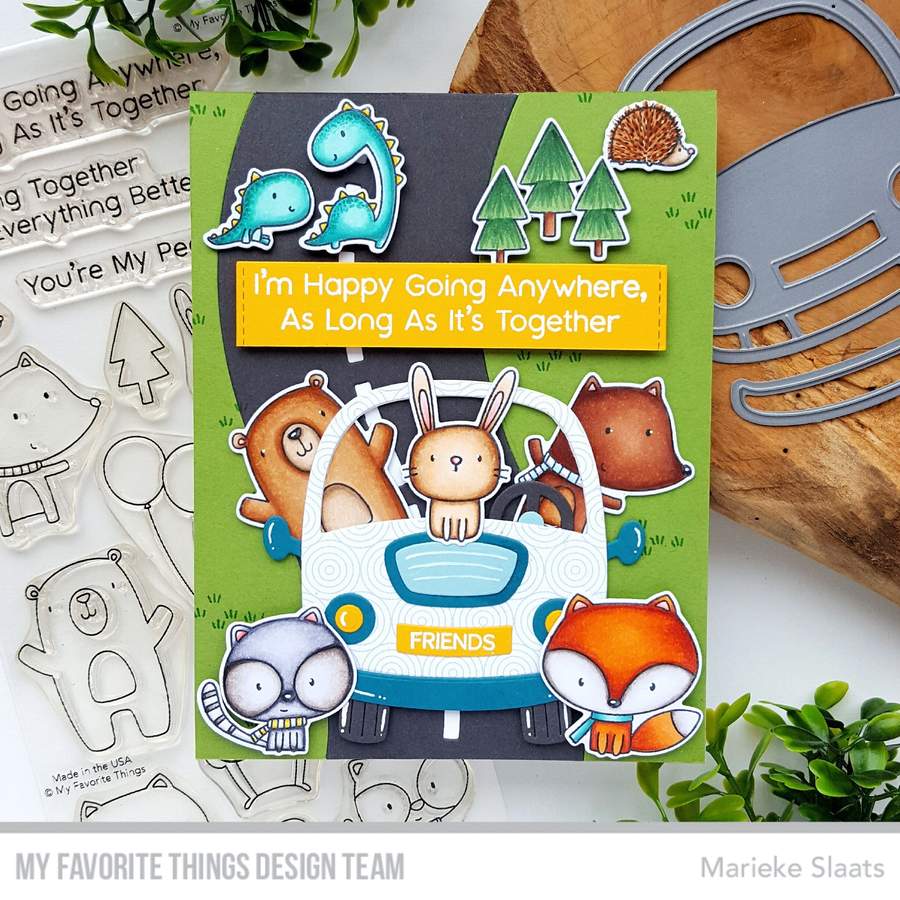 MY FAVORITE THINGS -Better Together  STAMP & DIE SET - 6