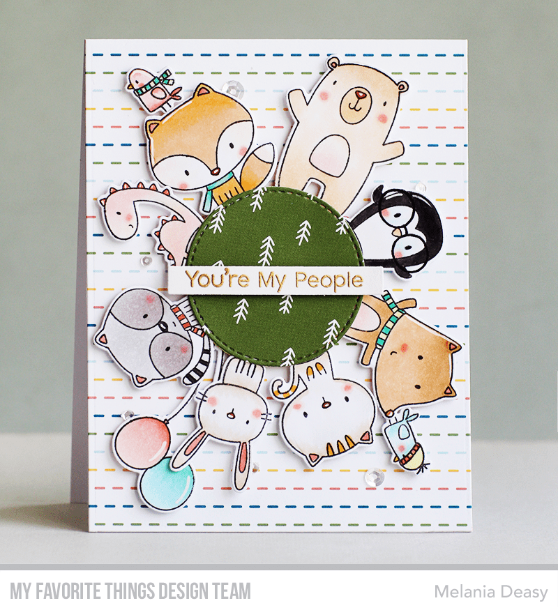 MY FAVORITE THINGS -Better Together  STAMP & DIE SET - 12