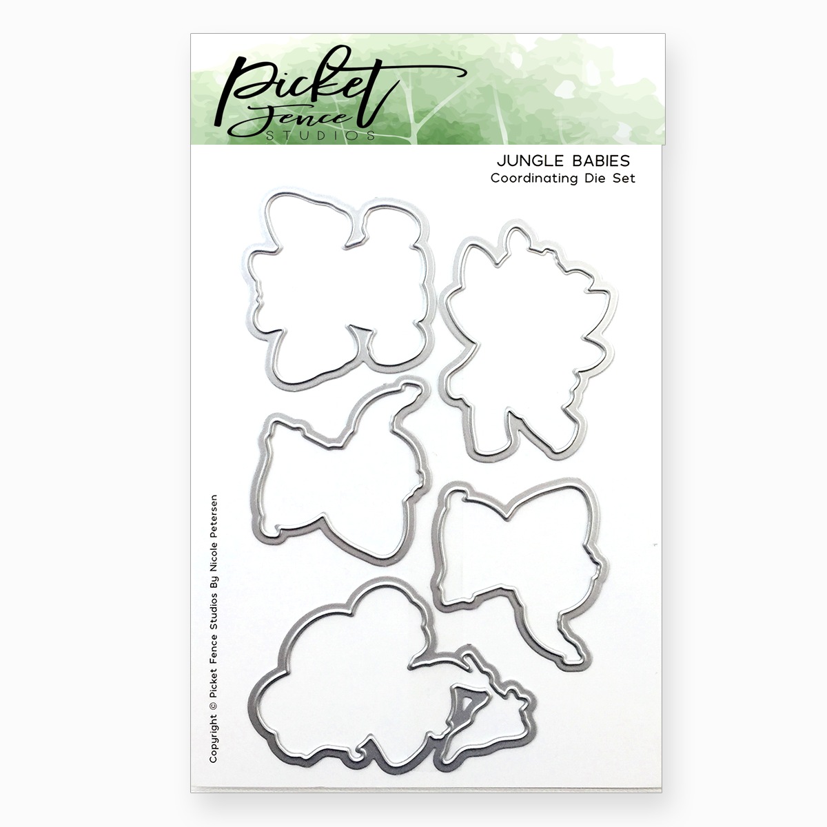 PICKET FENCE STUDIOS -Jungle Babies Coordinating Die