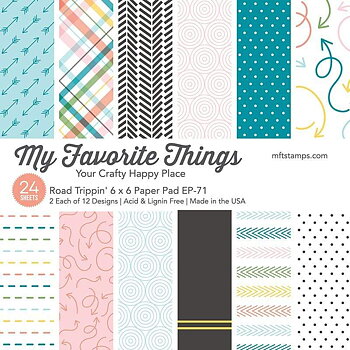 MY FAVORITE THINGS -Road Trippin' Paper Pad