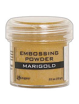 RANGER  EMBOSSING POWDER MARIGOLD METALLIC  