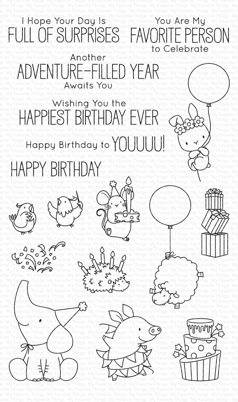 Scrapbooking My Favorite Things Acrylic Stamp Set Papercraft Craft ...