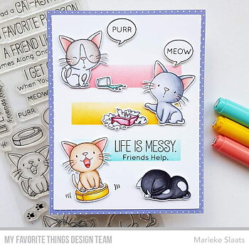 MY FAVORITE THINGS -Rectangle Trio Stencil
