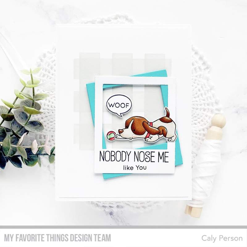 MY FAVORITE THINGS -Rectangle Trio Stencil - 4