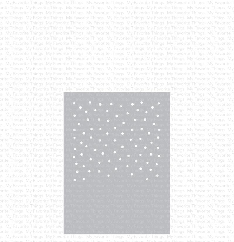 MY FAVORITE THINGS-Snowfall - Vertical Stencil