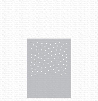 MY FAVORITE THINGS-Snowfall - Vertical Stencil