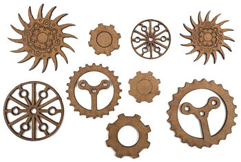 CREATIVE EXPRESSIONS-Art-Effex Cogs & Gears