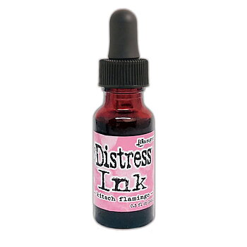 RANGER Tim Holtz  Distress Ink Pad Re-Inker Kitsch Flamingo