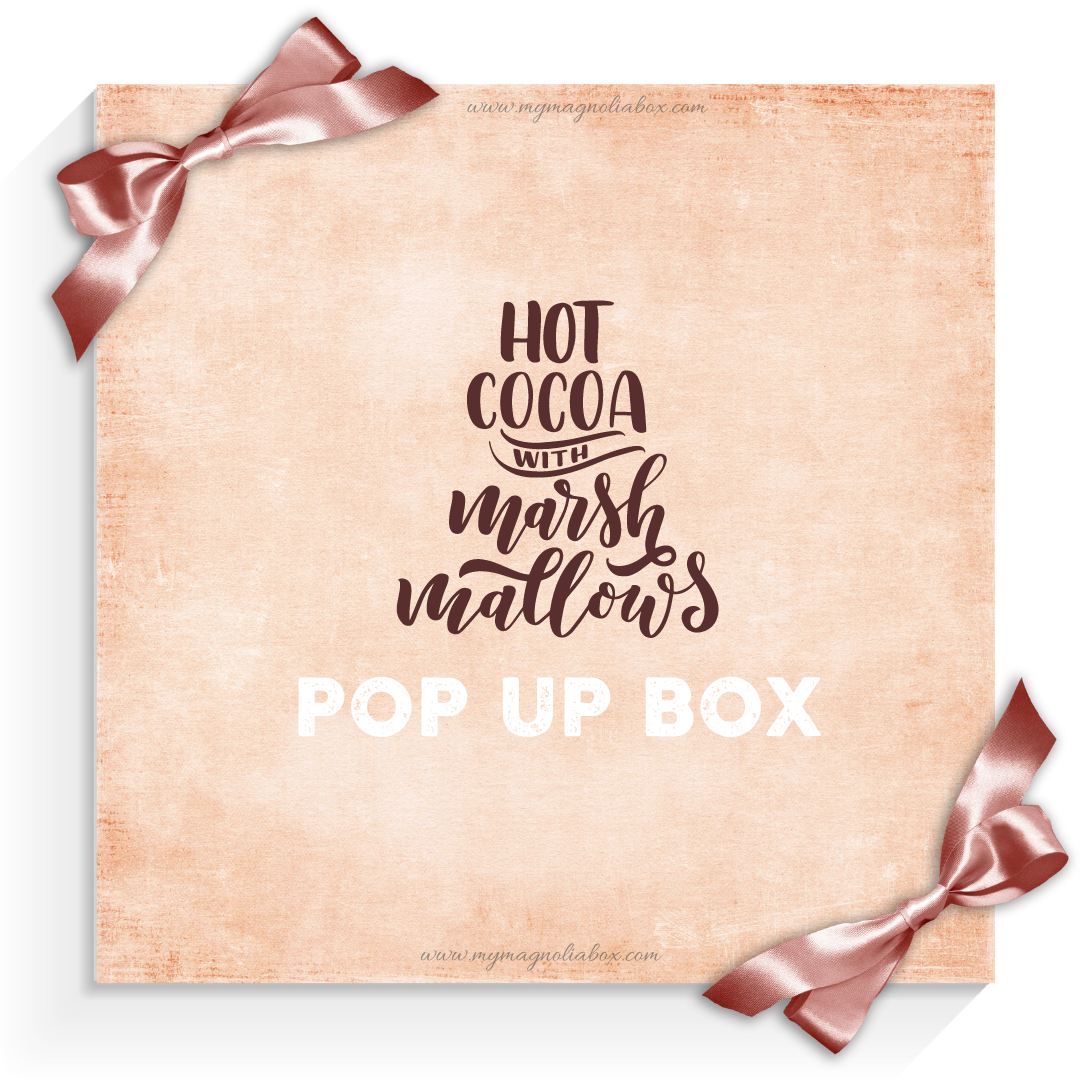 MAGNOLIA  -POP UP BOX Hot Cocoa with Marshmallows 2022 NOT AVALIABLE AT MAGNOLIA