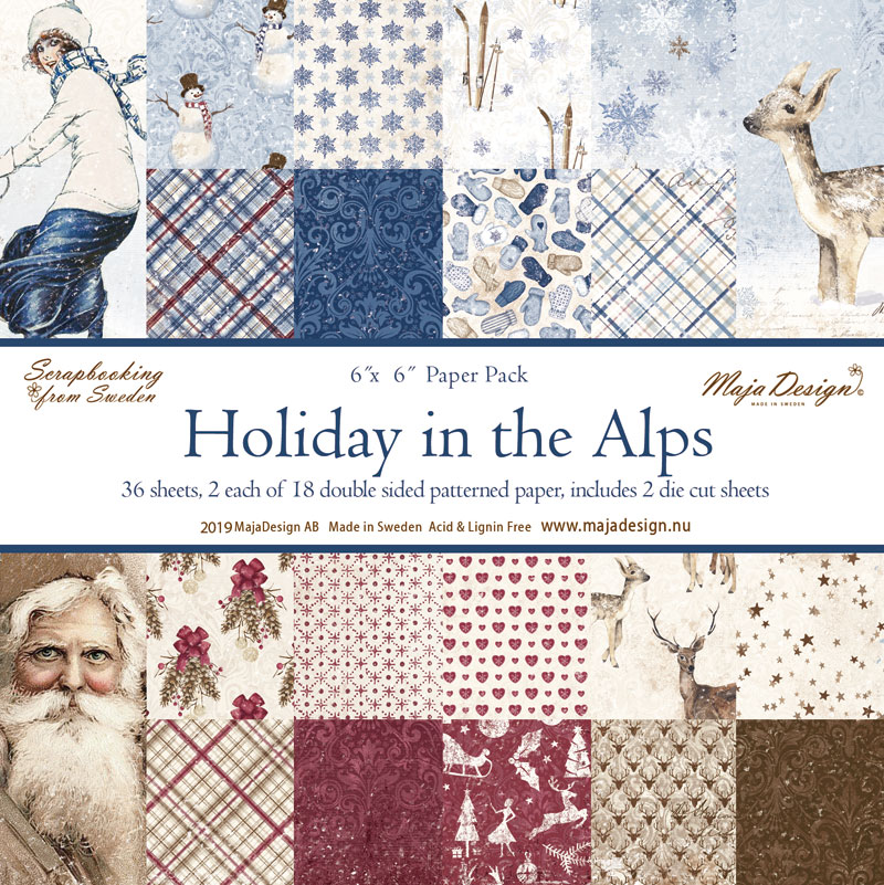 MAJA DESIGN-Holiday in the Alps - 6x6" Collection Pack