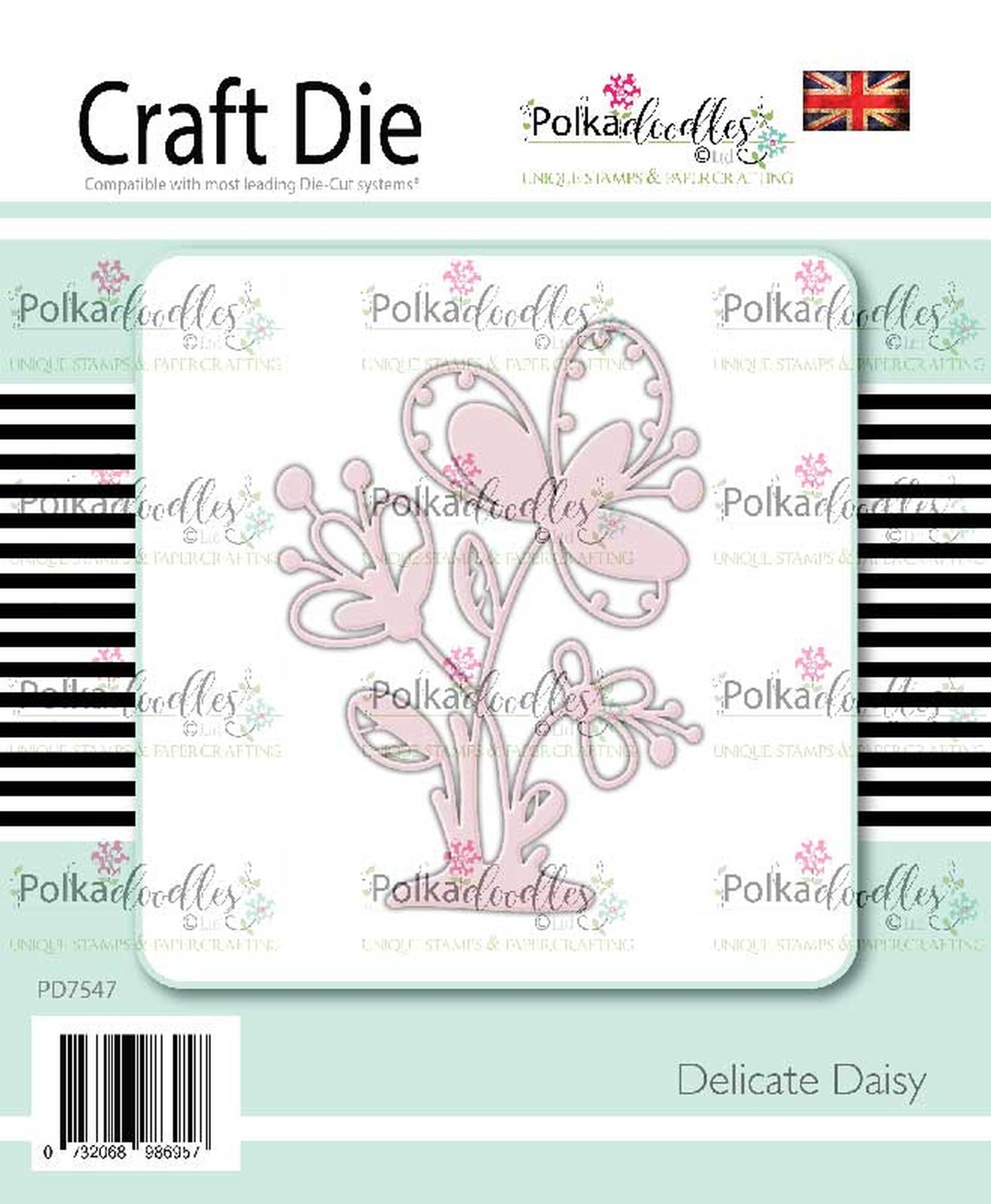 Polkadoodles- Delicate Daisy Die  
