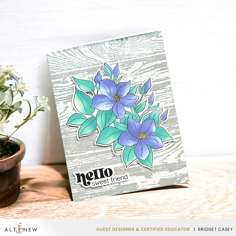 ALTENEW -Sweet Jasmine Stamp Set - 4