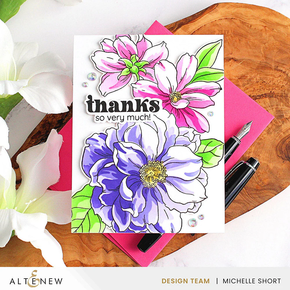 ALTENEW -Sweet Jasmine Stamp Set - 3