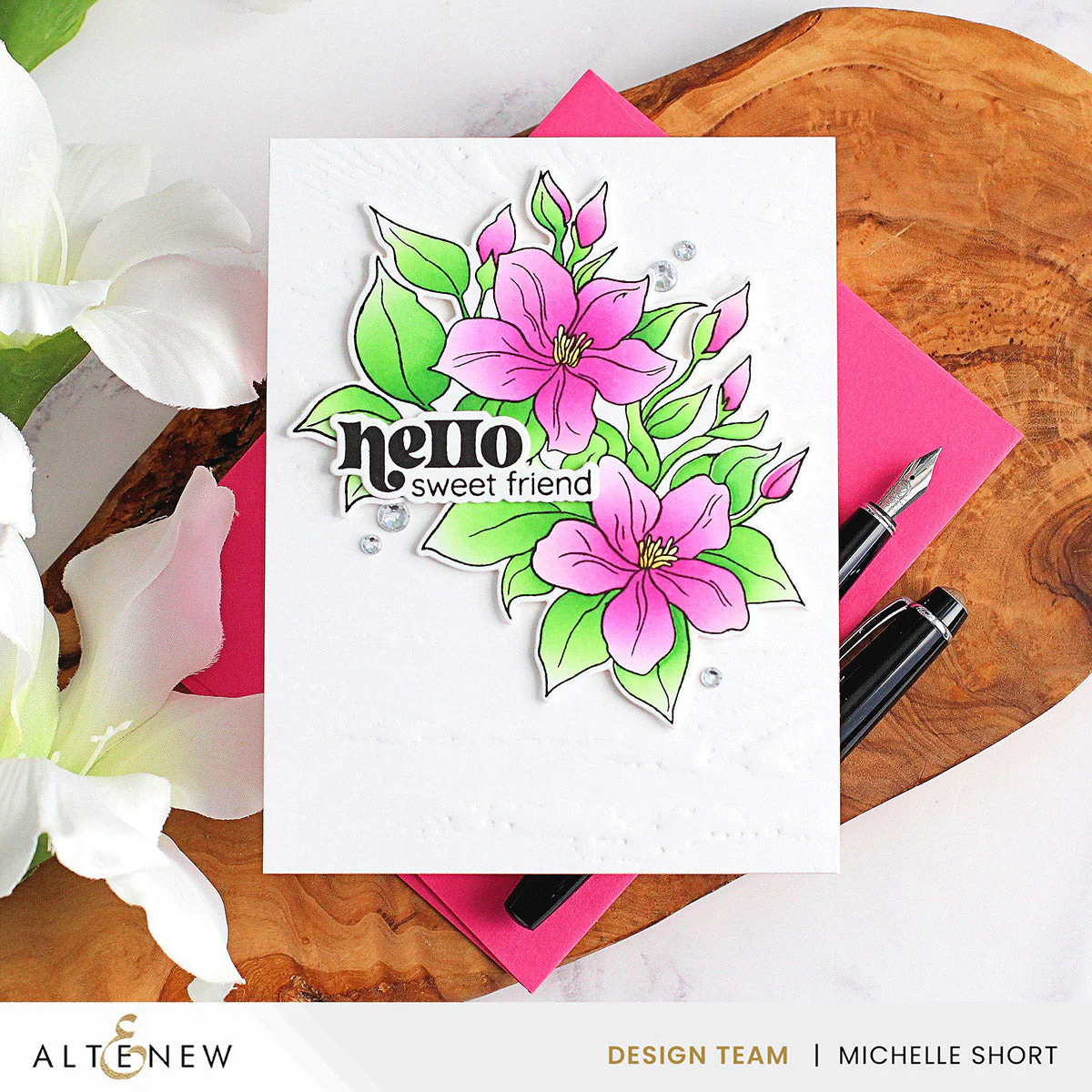 ALTENEW -Sweet Jasmine Stamp Set - 2