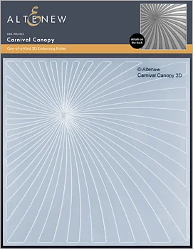 ALTENEW -Carnival Canopy 3D Embossing Folder