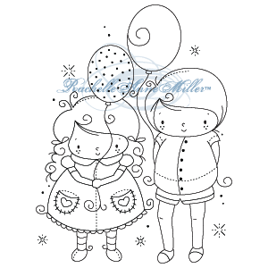 STAMPAVIE Lily & Milo - Congratulations