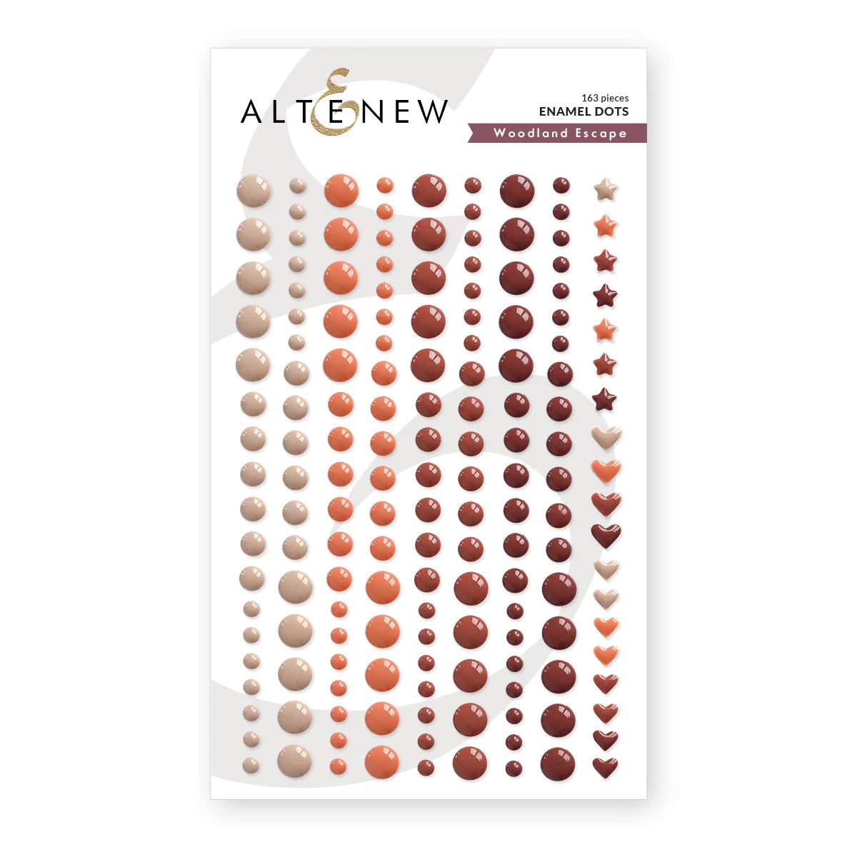 ALTENEW-Woodland Escape Enamel Dots - 4