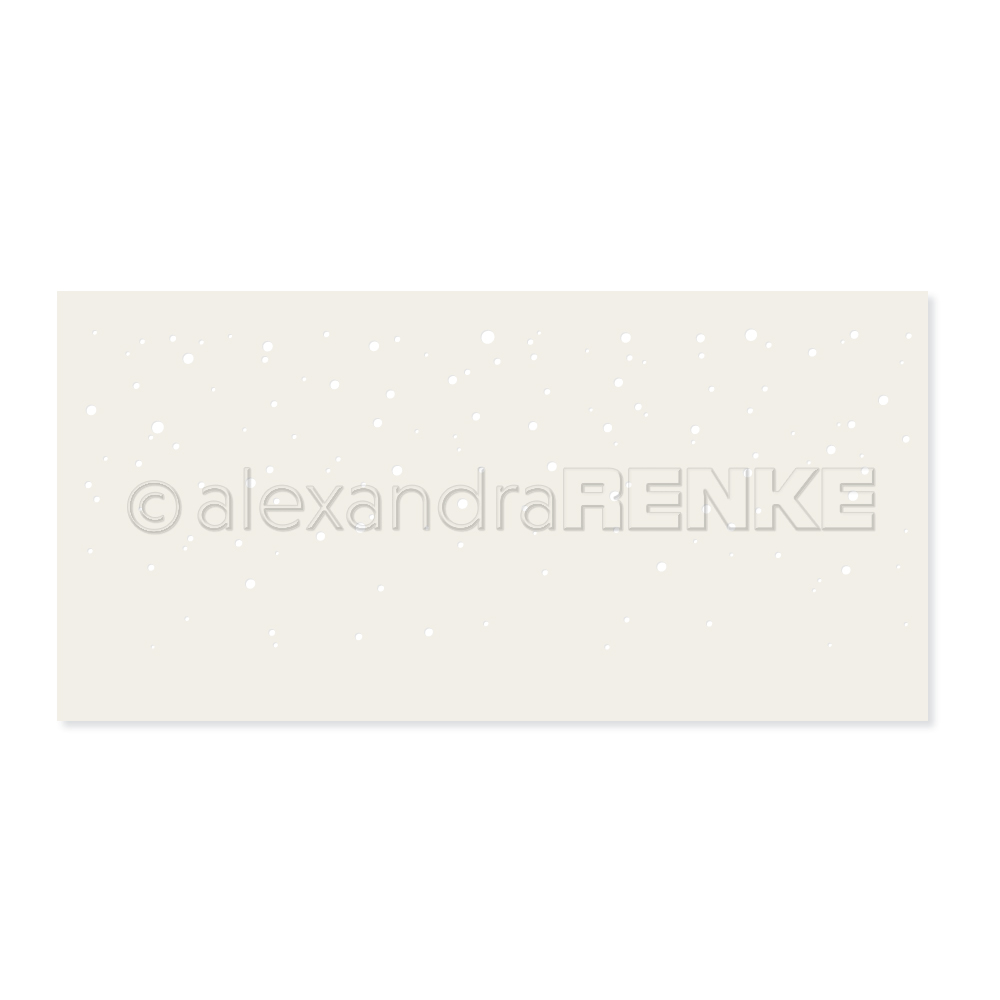 ALEXANDRA RENKE -Stencil 'Snow' SLIM