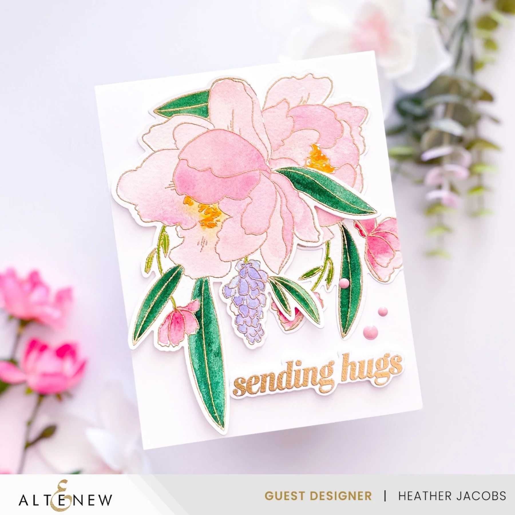 ALTENEW-Sandy Blush Enamel Dots - 6