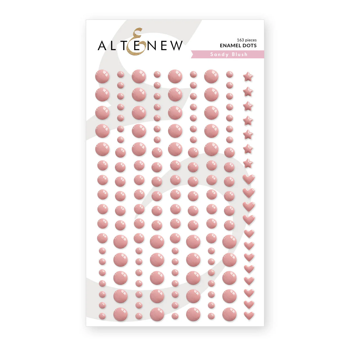 ALTENEW-Sandy Blush Enamel Dots