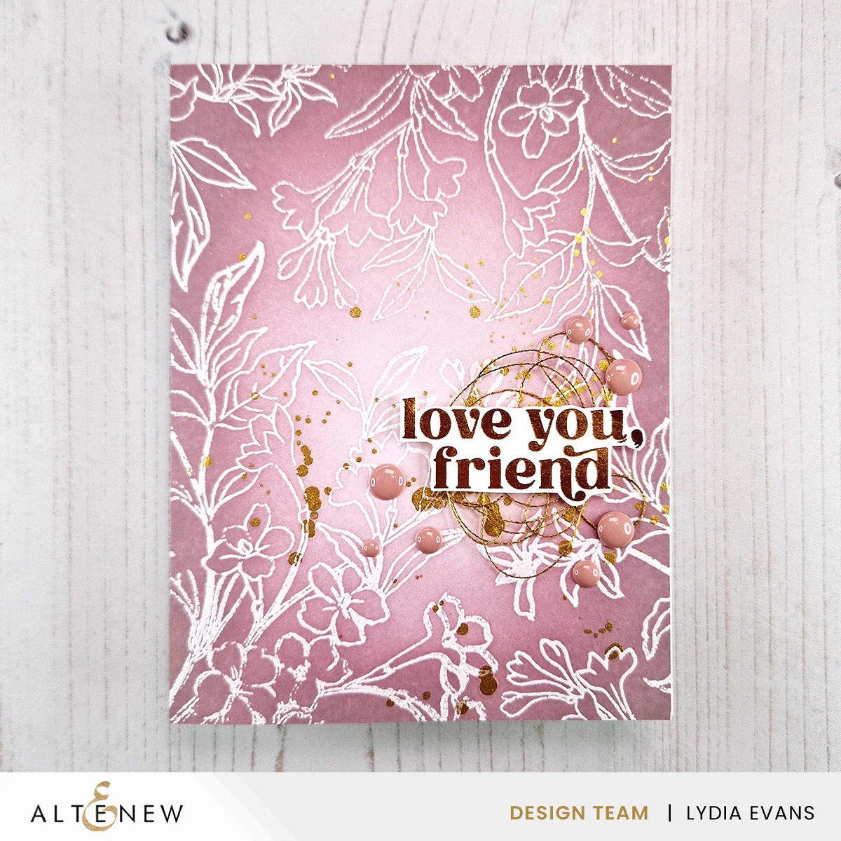 ALTENEW-Sandy Blush Enamel Dots - 8