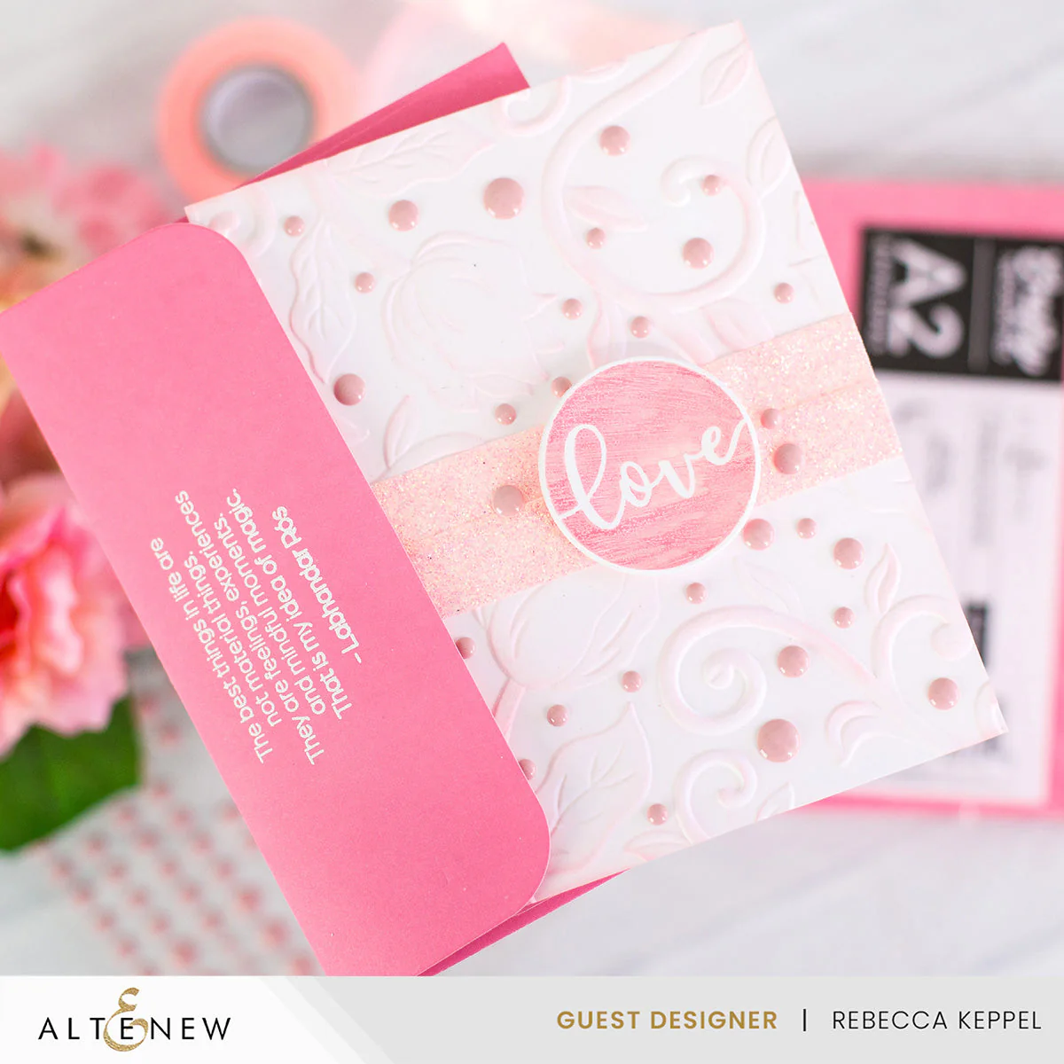 ALTENEW-Sandy Blush Enamel Dots - 5