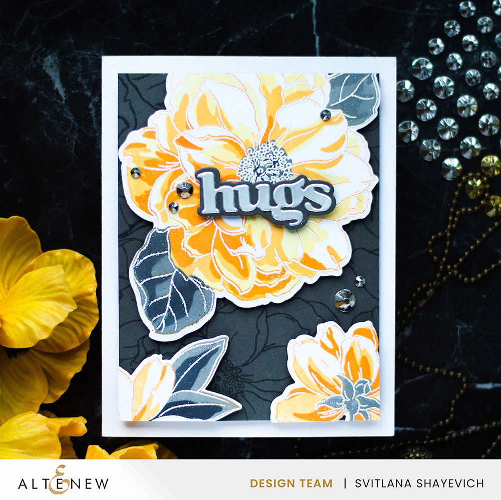 ALTENEW-Metallic Gold & Silver Gem Sparkles - 6