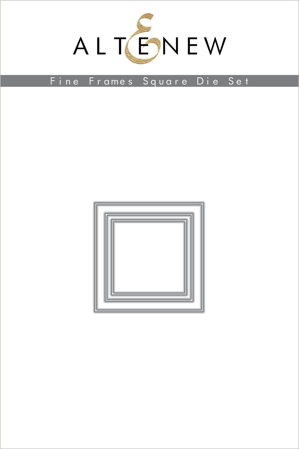 ALTENEW-Fine Frames Square Die Set