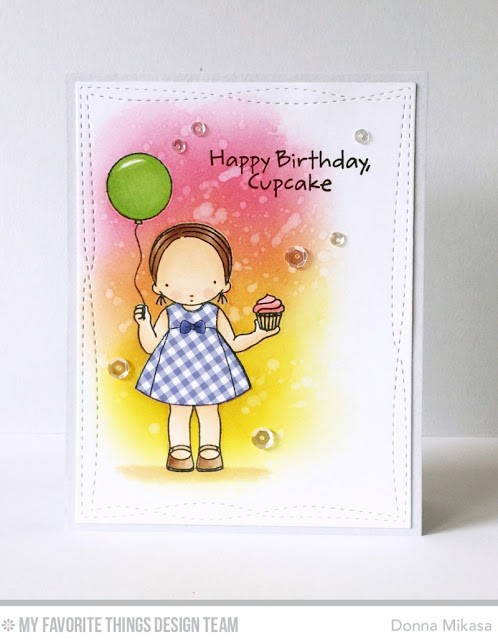 MY FAVORITE THINGS  -PI Cupcake Day Stamp & Die Set - 7
