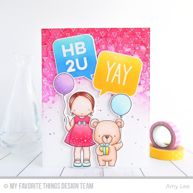 MY FAVORITE THINGS  -PI Cupcake Day Stamp & Die Set - 5