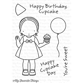 MY FAVORITE THINGS  -PI Cupcake Day Stamp & Die Set - 2