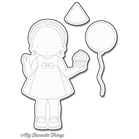 MY FAVORITE THINGS  -PI Cupcake Day Stamp & Die Set - 3