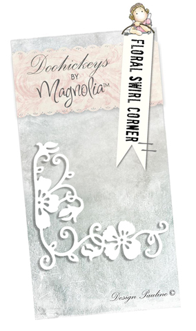 MAGNOLIA DooH-SM12 Floral Swirl Corner