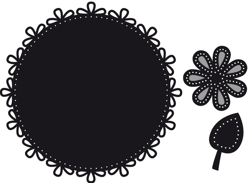 MD Craftable Circle and Flower Stitch CR1248