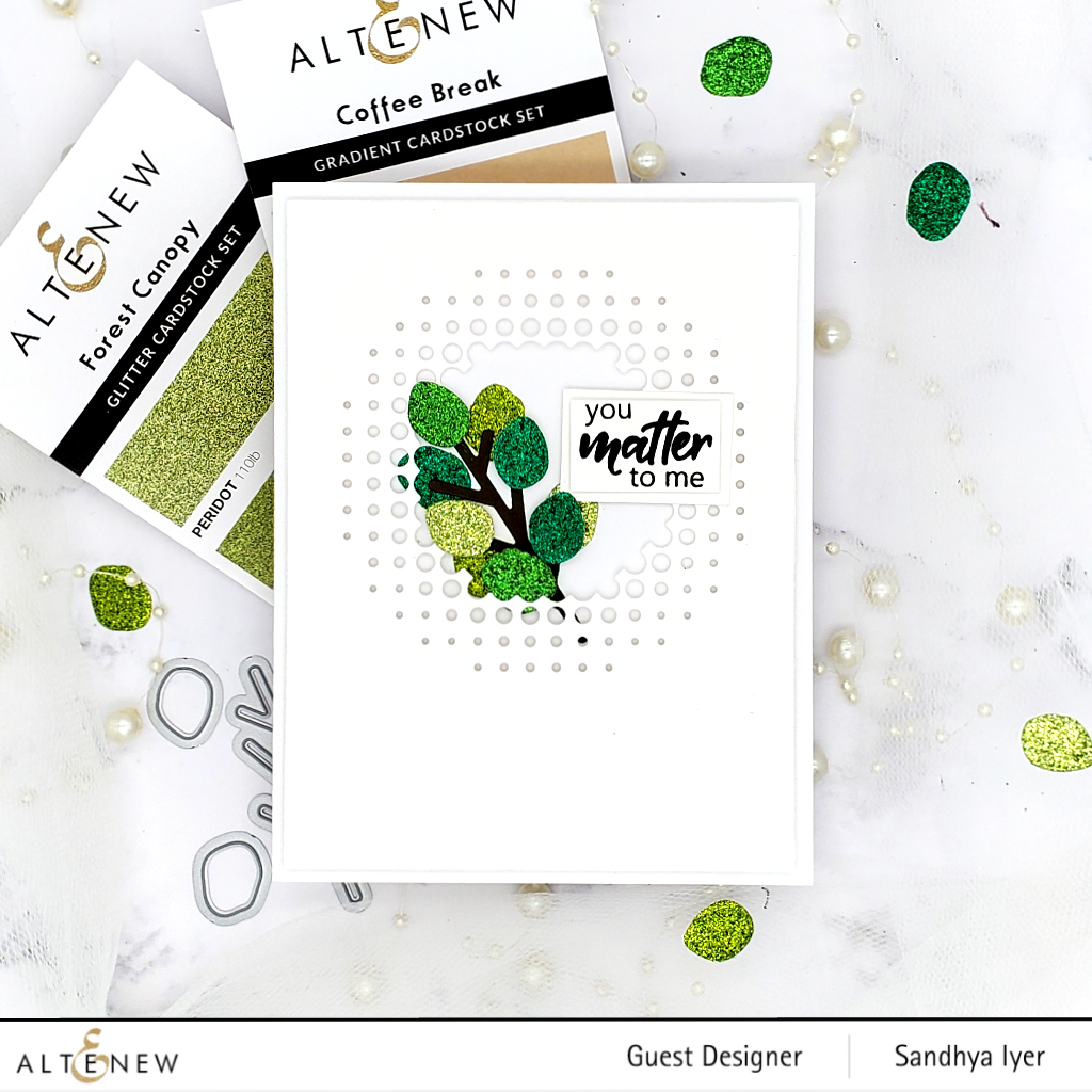ALTENEW -Mini Delight: Tiny Foliage Stamp & Die Set - 11