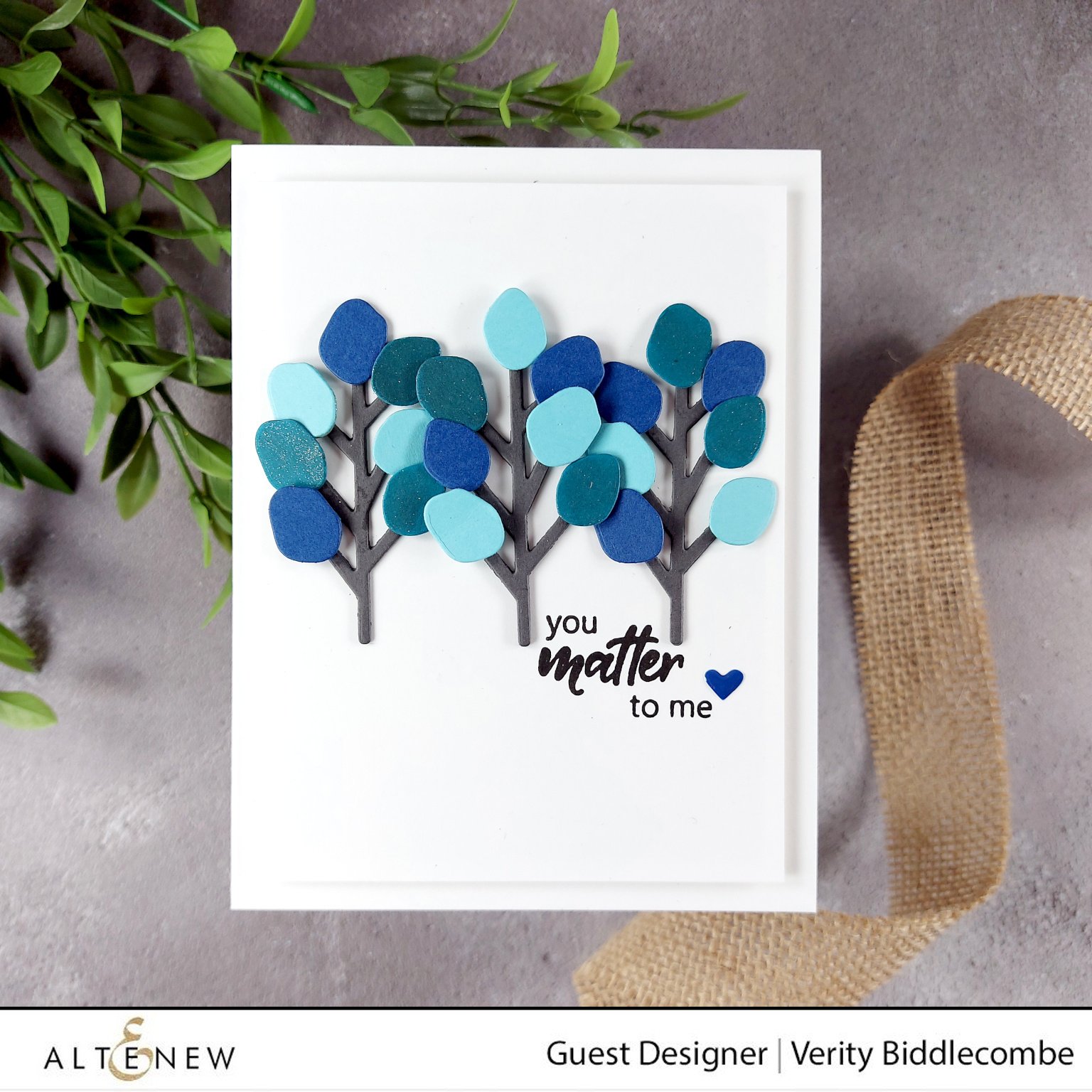 ALTENEW -Mini Delight: Tiny Foliage Stamp & Die Set - 15