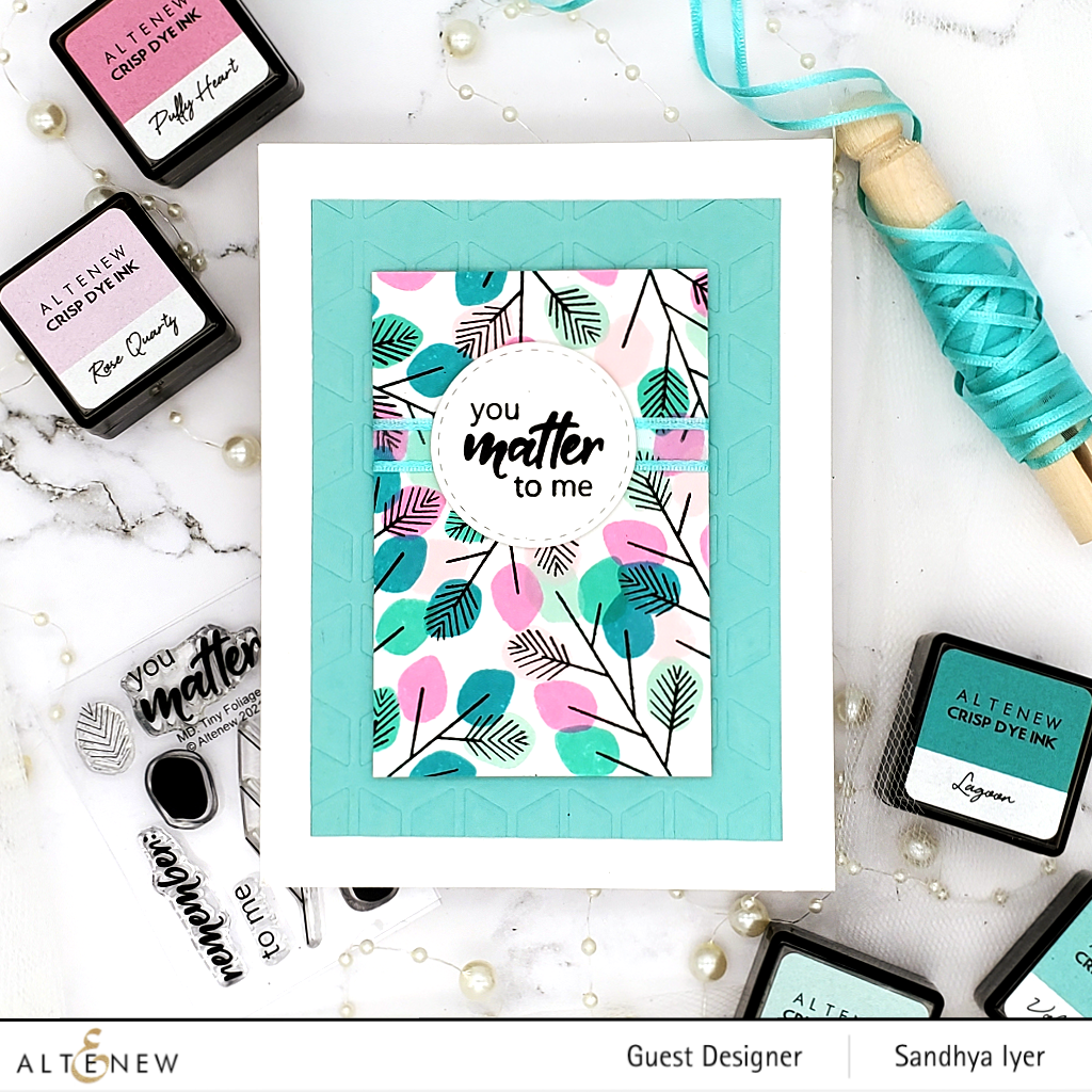 ALTENEW -Mini Delight: Tiny Foliage Stamp & Die Set - 10