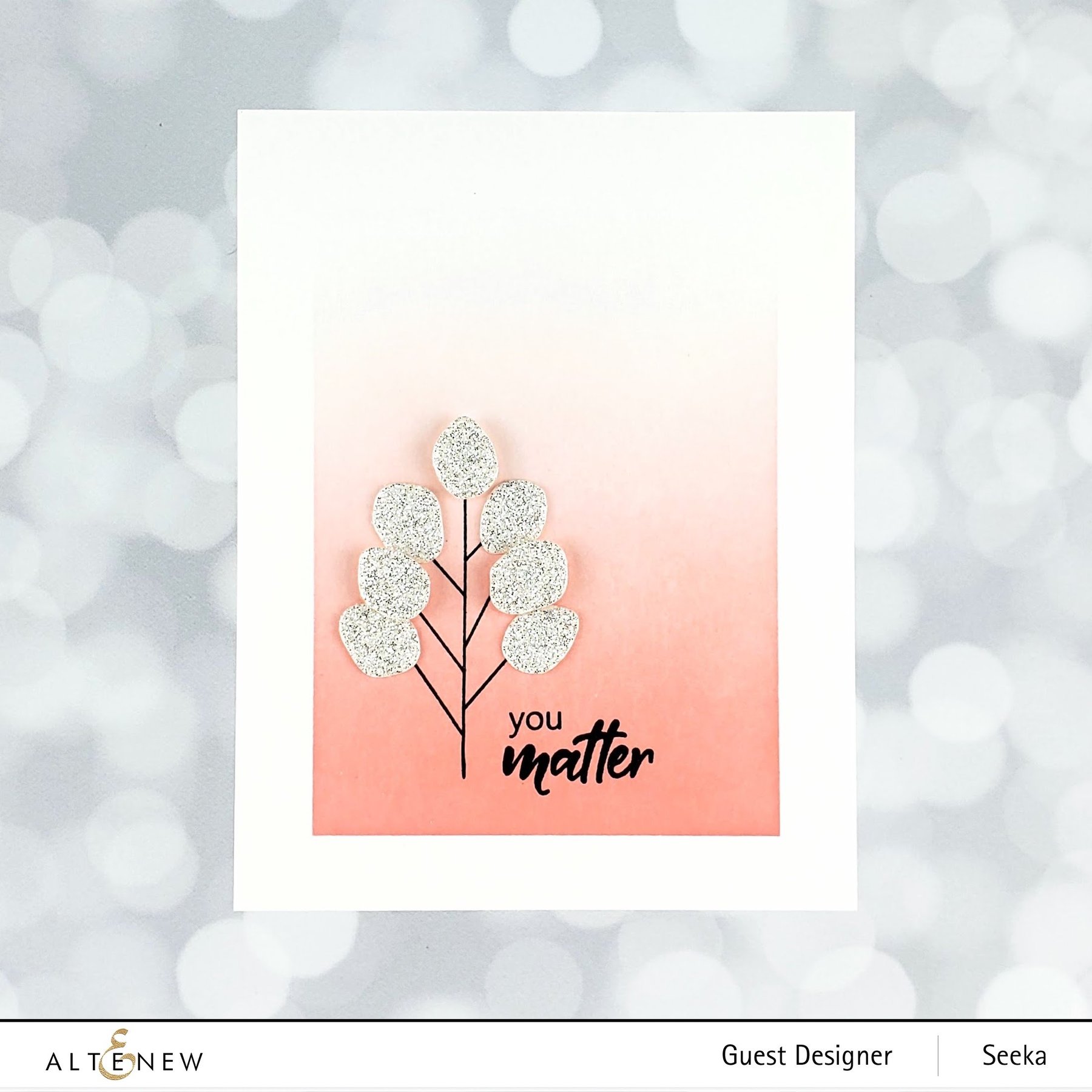 ALTENEW -Mini Delight: Tiny Foliage Stamp & Die Set - 12
