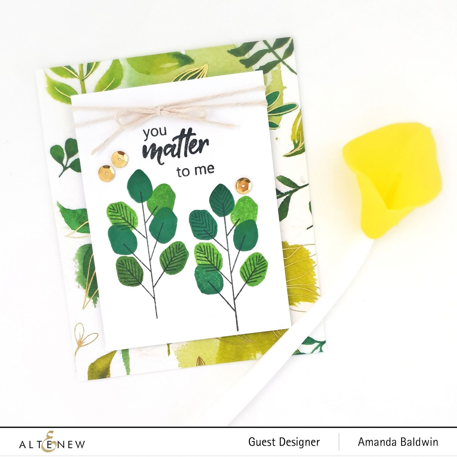ALTENEW -Mini Delight: Tiny Foliage Stamp & Die Set - 3